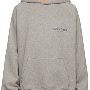 ESSENTIALS The Core Collection Grey Pullover Hoodie
